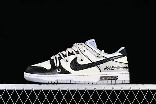 All Categories Nk SB Dunk Series Nk SB Dunk Low Low-top sneakers Customized large box Nk Dunk Low "Miami Hurricanes" Space Exploration Star Trek Customized version of deconstructed straps retro distressed low-top sneakers DJ6188-003